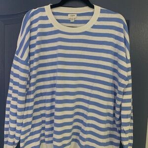 J Crew striped long sleeve
